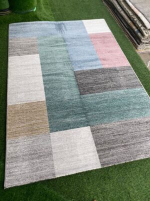 Contemporary area rug 7x10ft