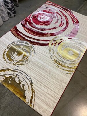 Modern vip area centre rug 7x10ft